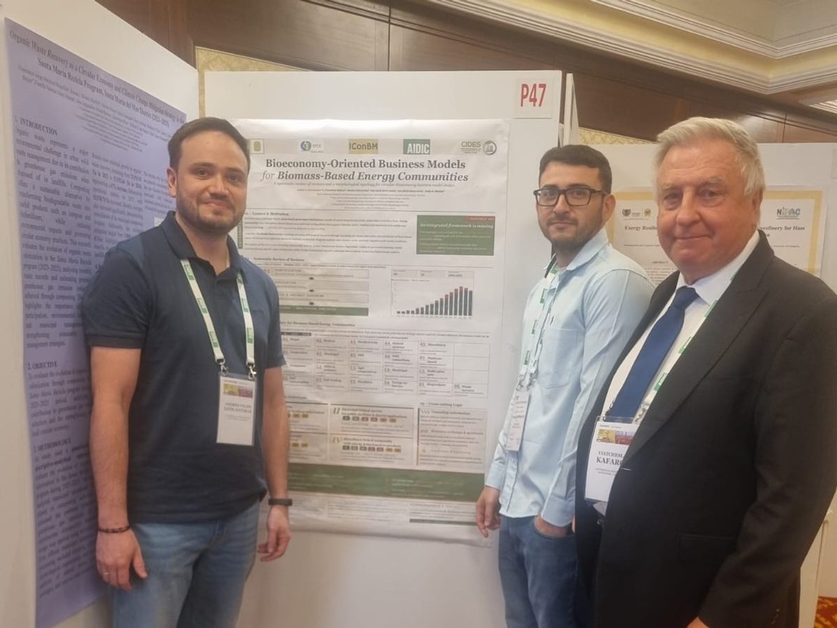 Estudiante de la UIS presenta una investigación sobre transición energética sostenible en un congreso internacional.